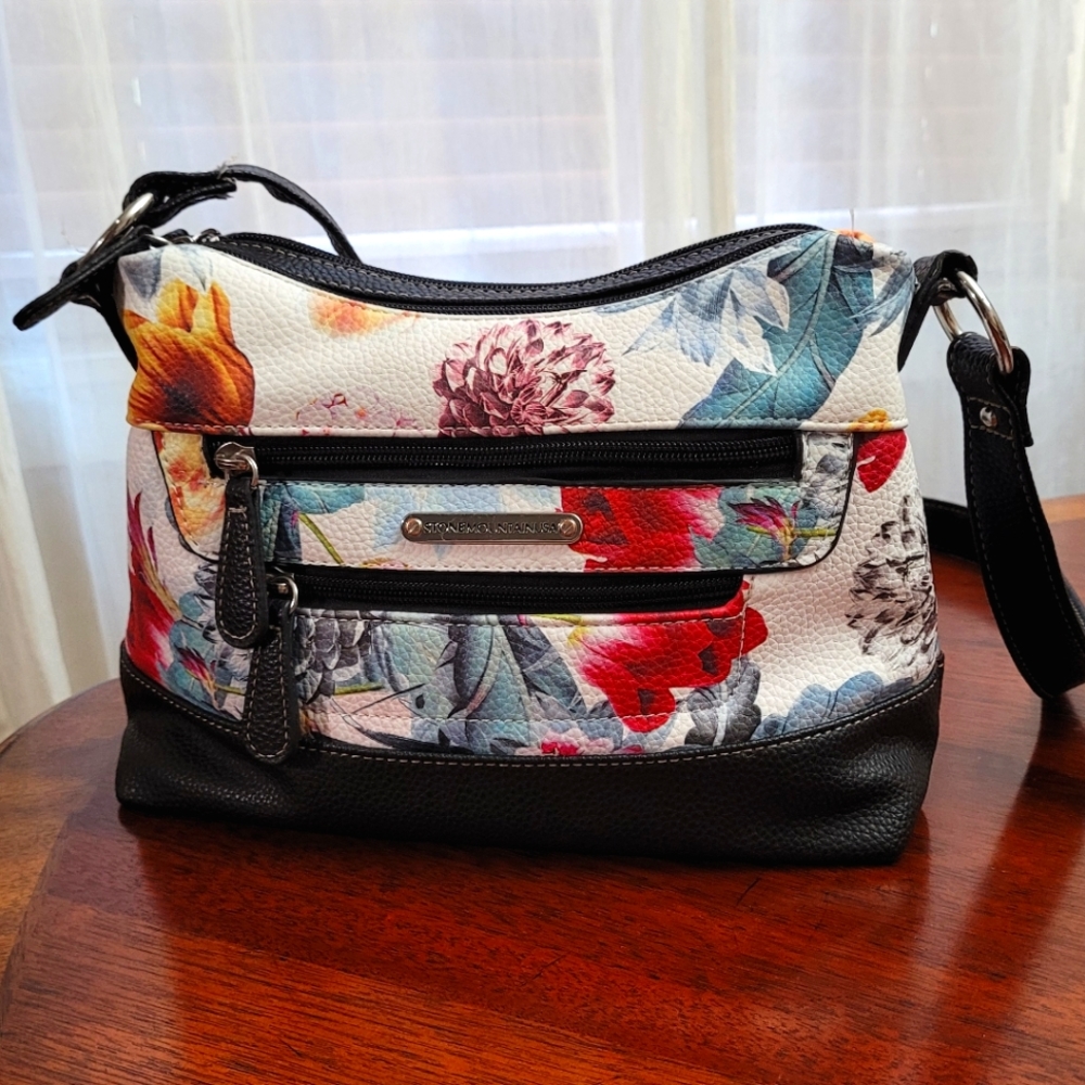 Floral Print Purse